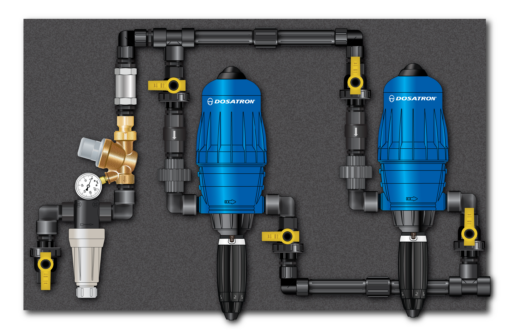 Dual Unit Sanitizer Blending System w/ Backup