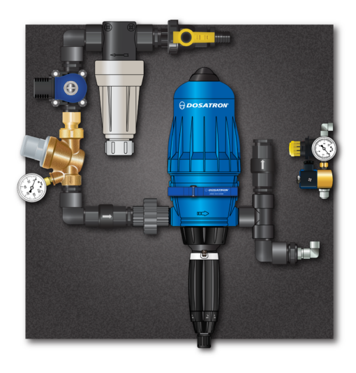 Single Unit Carwash Chemical Blending System with D14MZ3000VFDII