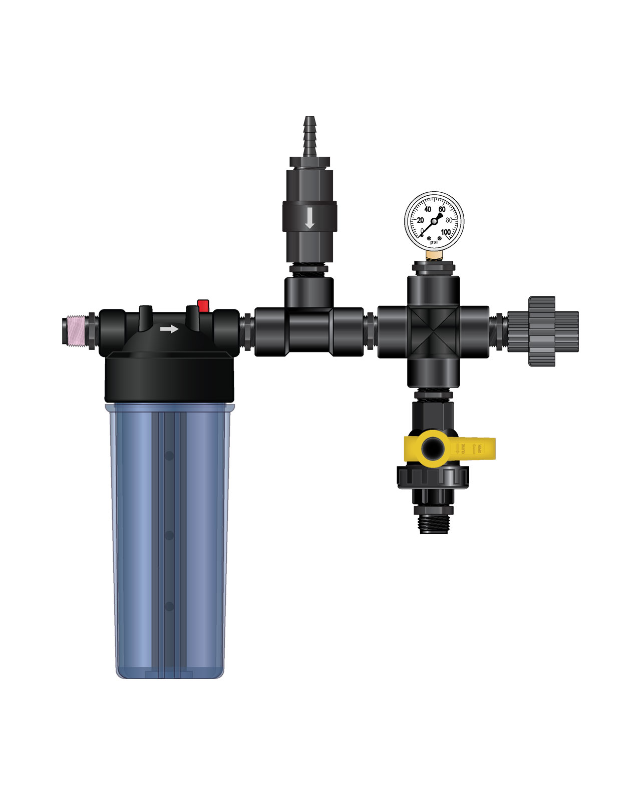 Lo-Flo END Kit - Water-Powered Nutrient Delivery System